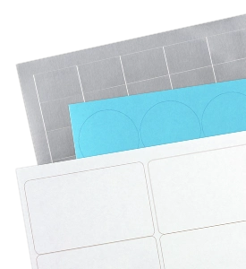 blank sheet labels