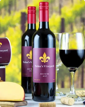 Custom Wine Bottle Labels for wineries and brands